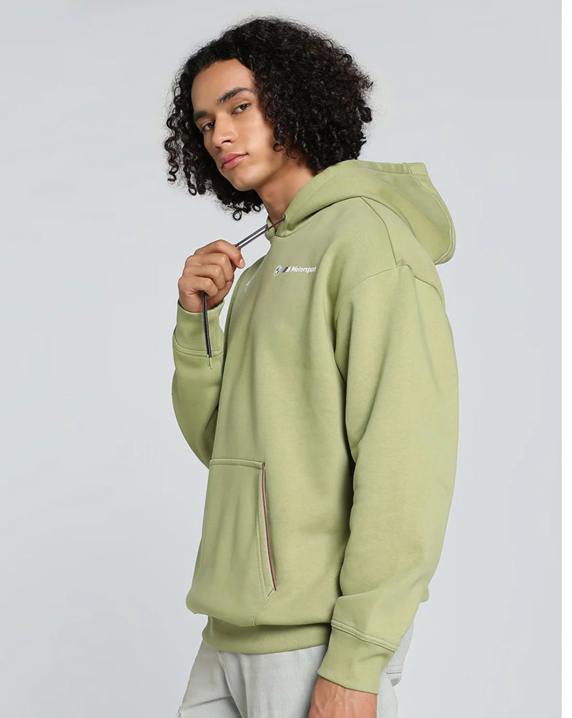 Fleece Med Hooded Sweatshirt-627498 05