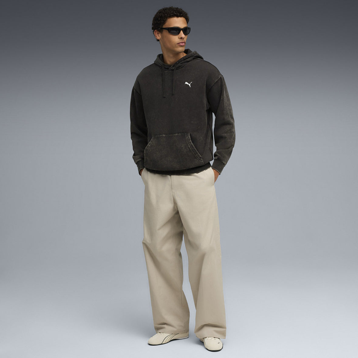 Ess Elevated wash Hoodie-688049 01