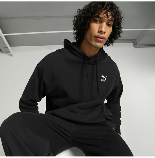 Men Full Sleeves Solid Hooded Sweatshirts-624241 01