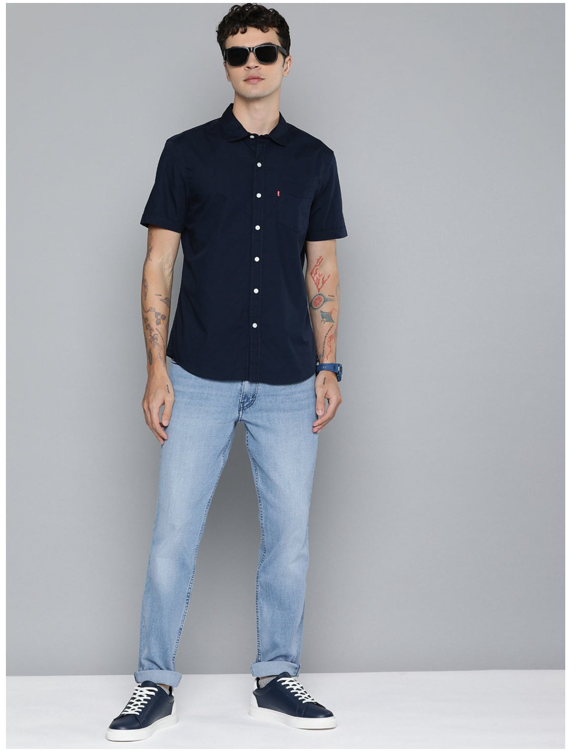 Men 511 Slim Fit Light Fade Stretchable Jeans-18298-1455