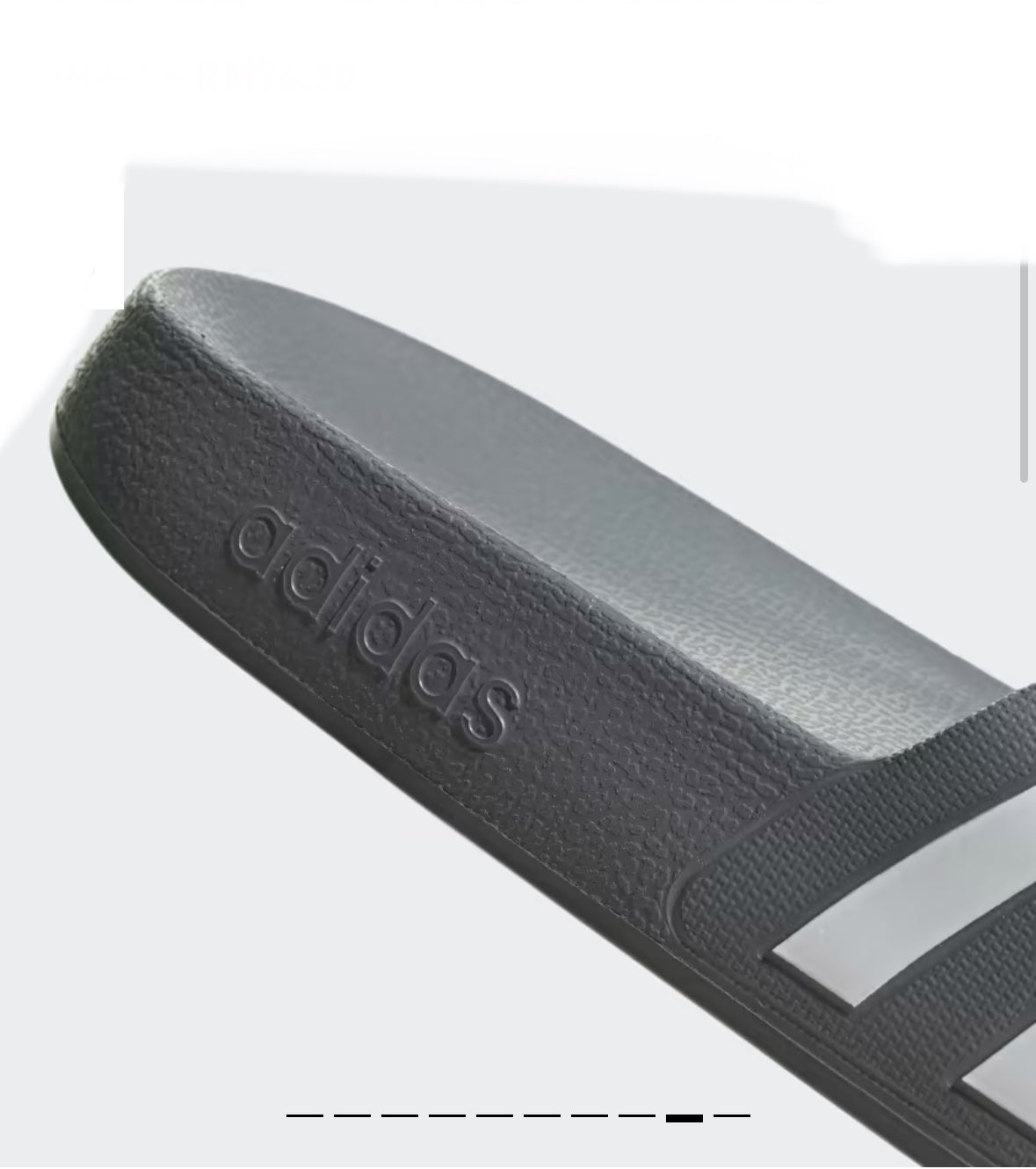 ADILETTE AQUA SLIDES -Grey -f35538