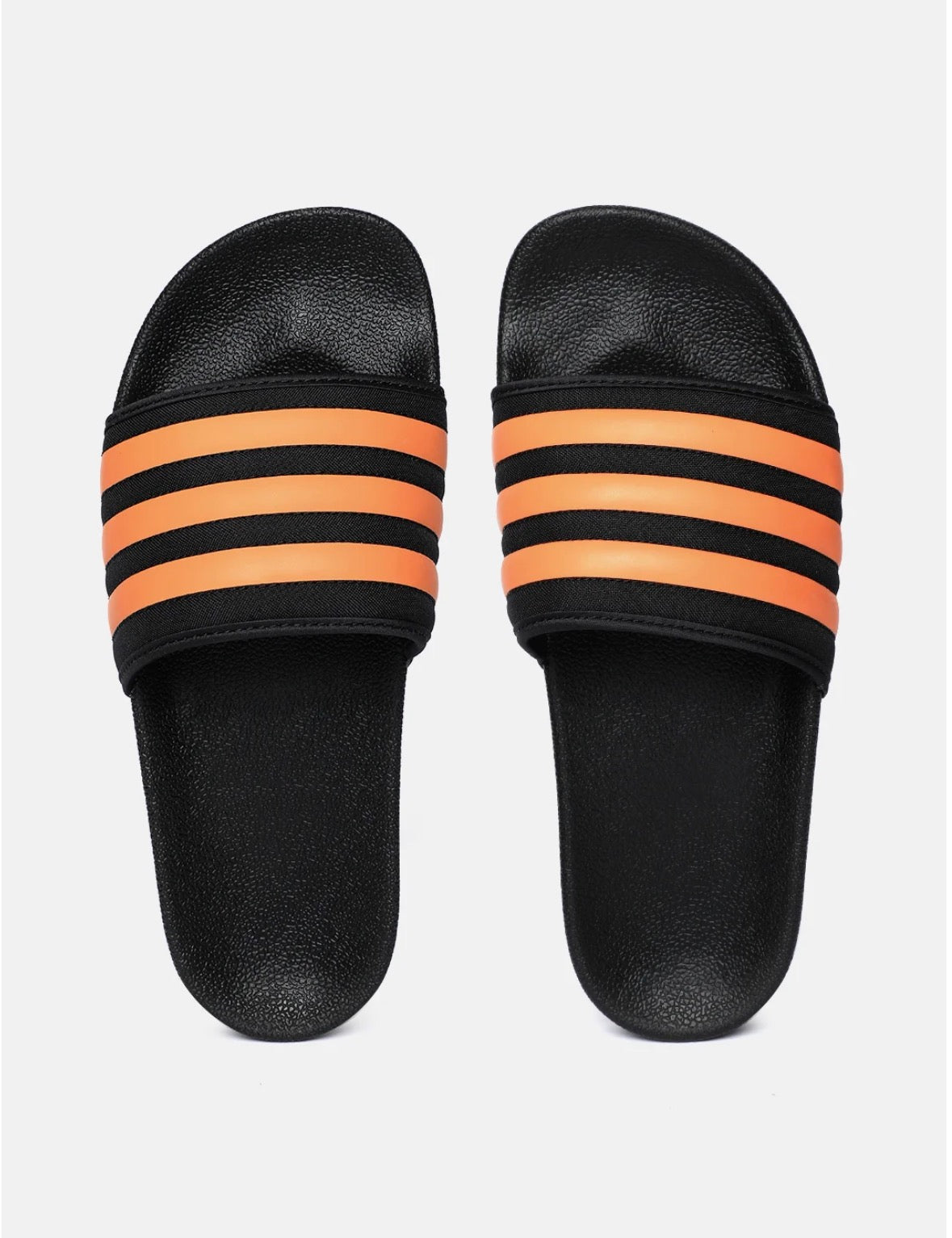 ADILETTE SLIDES Core Black / Bright Orange / Core Black -Jr3626