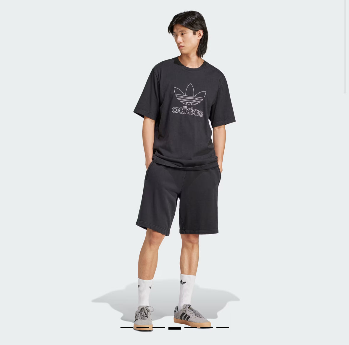 ADICOLOR OUTLINE TREFOIL TEE -iu2347