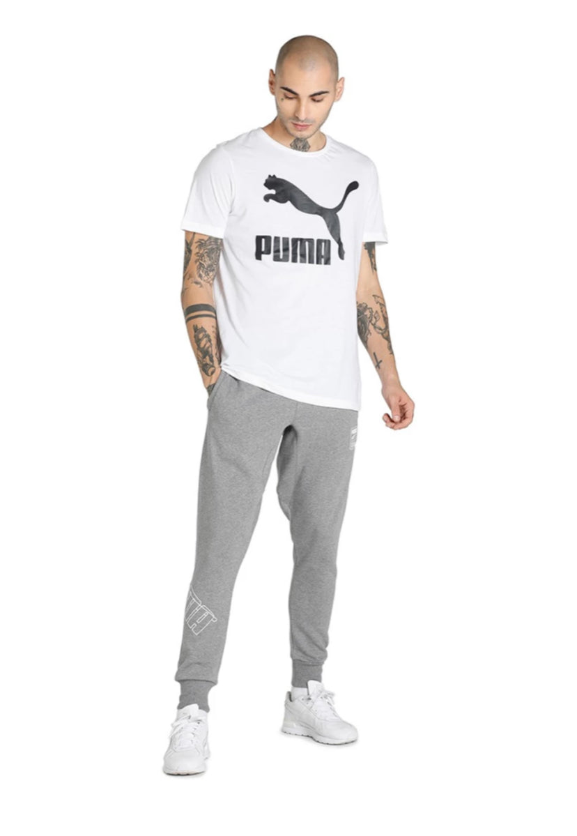 Puma Rebel Pants Bold Fl cl Men Printed Grey-671662 03