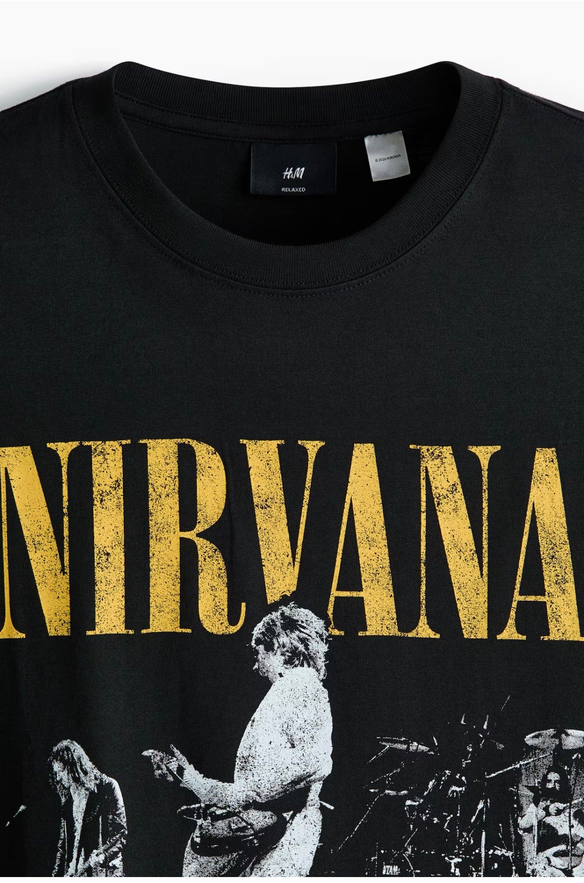 Loose Fit T-Shirts Black/Nirvana-0972640197