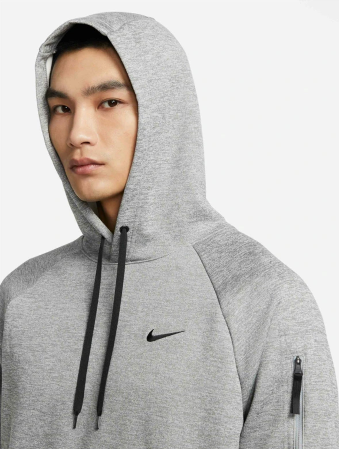 Men Full Sleeve Solid Hooded  Sweatshirt-Dq4835-063