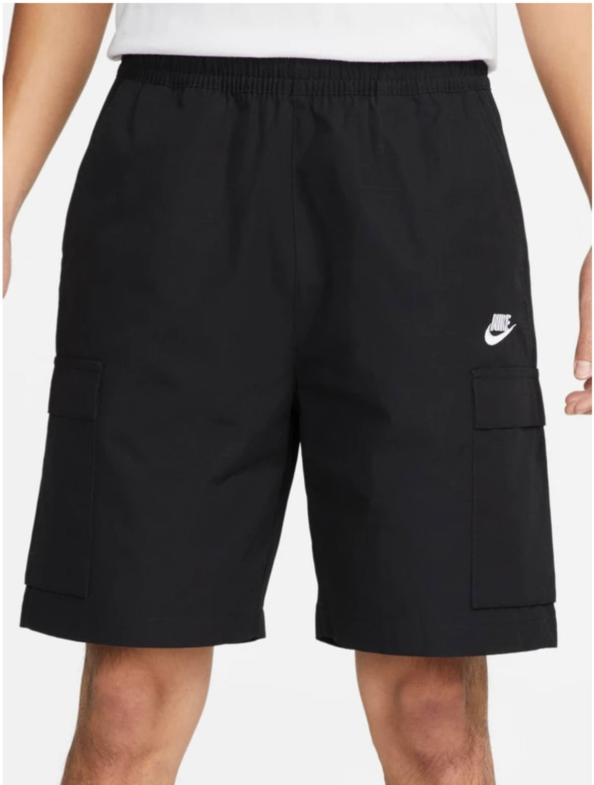 Nike Club Woven Cargo Shorts 'Black' -Fb1247-010