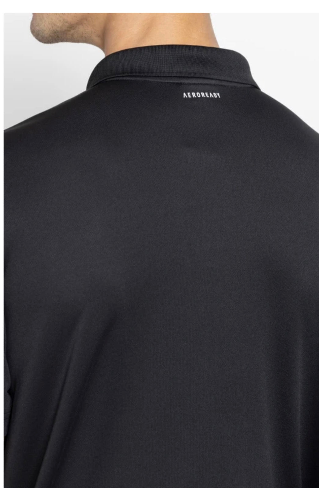 Men printed Polo Neck Polyester-black-Jd9210