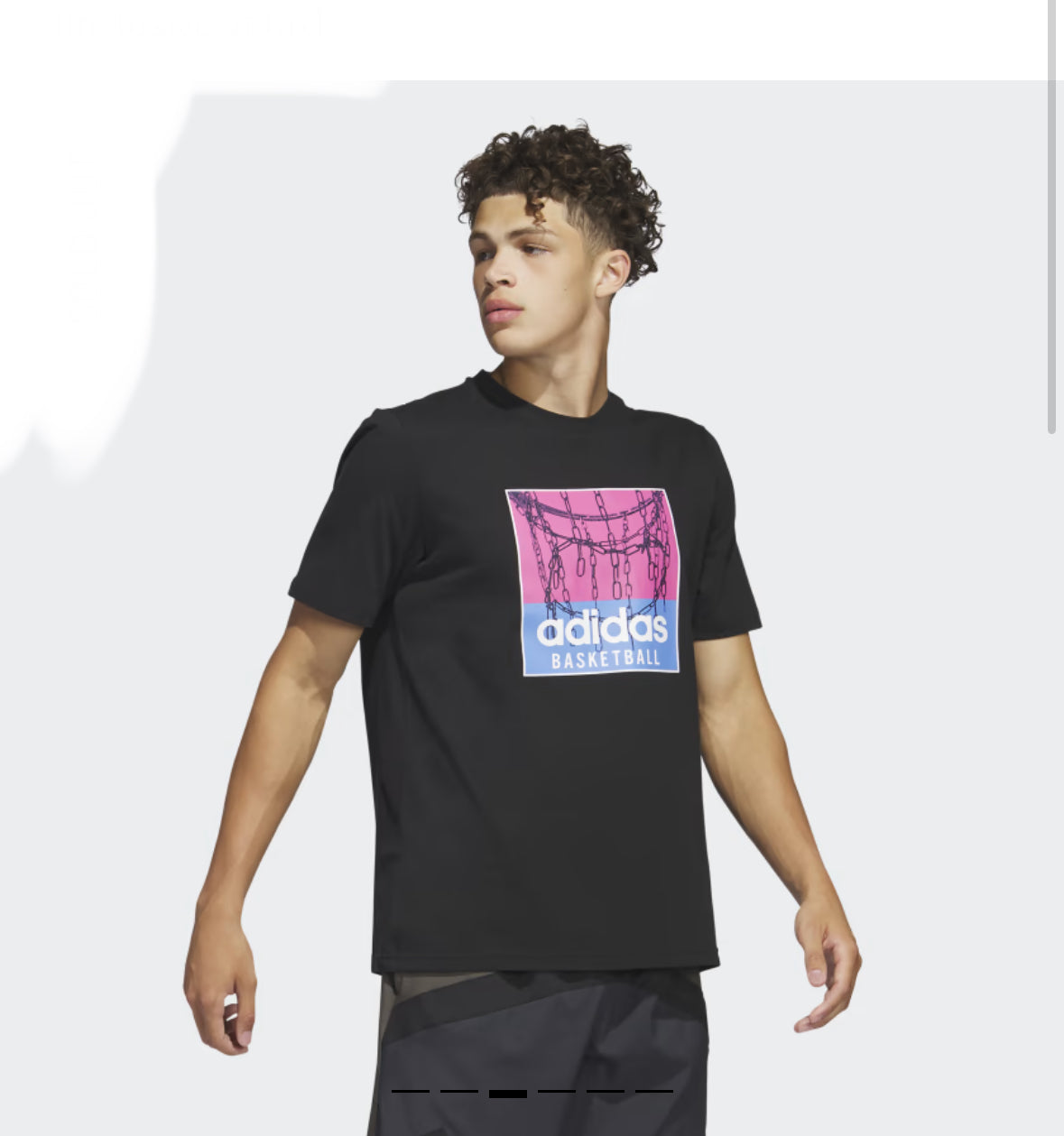 CHAIN NET BASKETBALL GRAPHIC TEE -ic1862