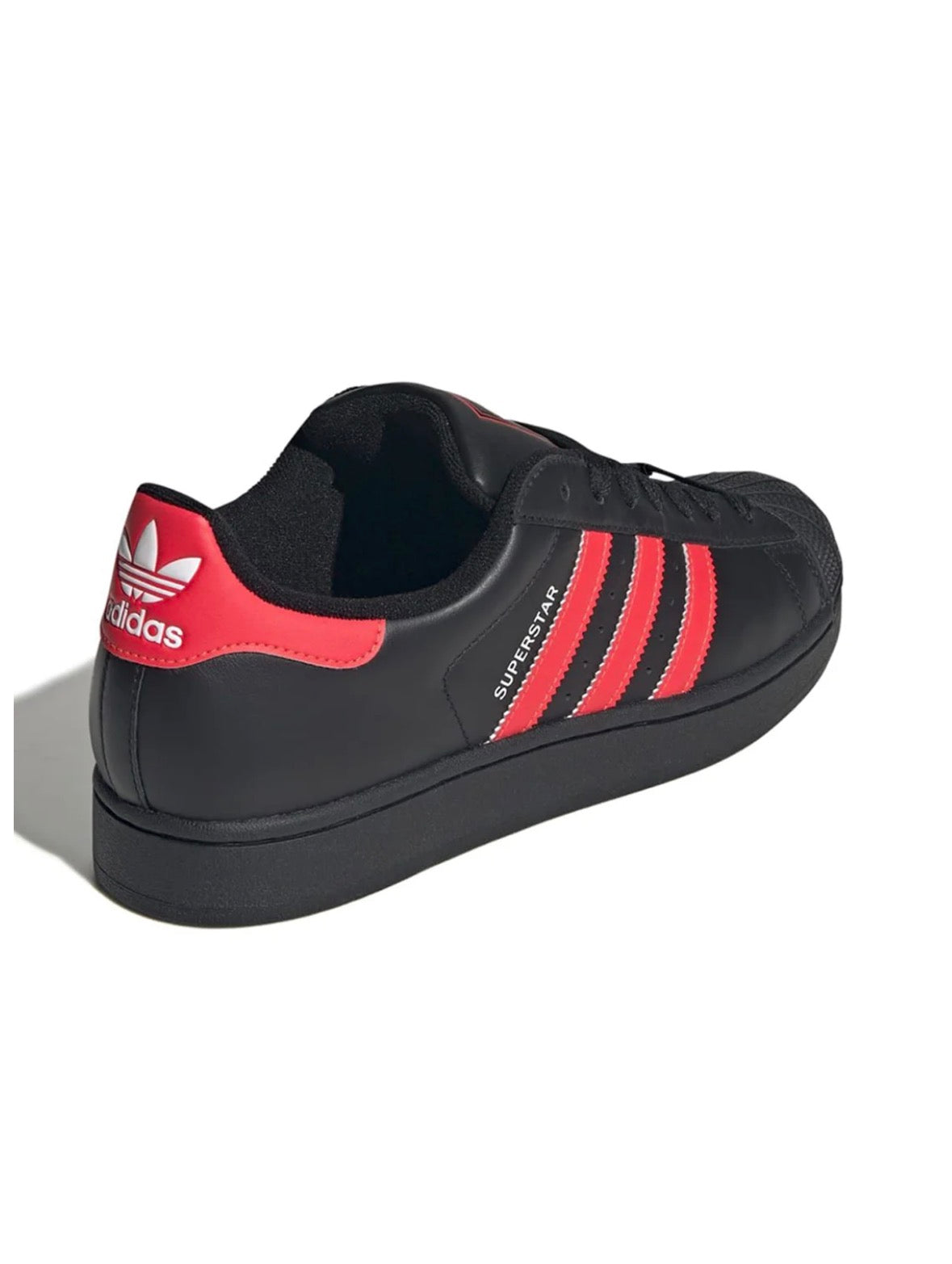 SUPERSTAR II SHOES -Core Black / Lucid Red / Cloud White -Jq3176