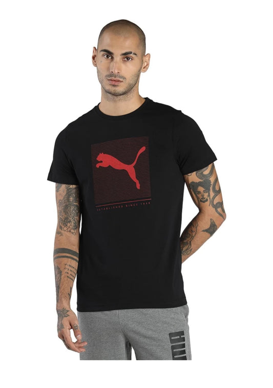 Men Graphic Tee IV printed Round Neck Cotton T-Shirt-847828 01