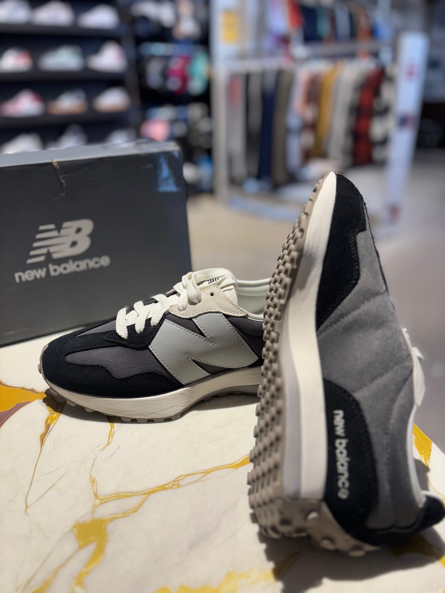 New Balance 327 grey-U327lnb