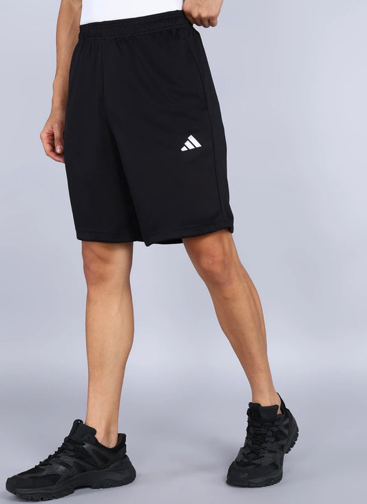 Adidas Printed Black sport Shorts-Je9385