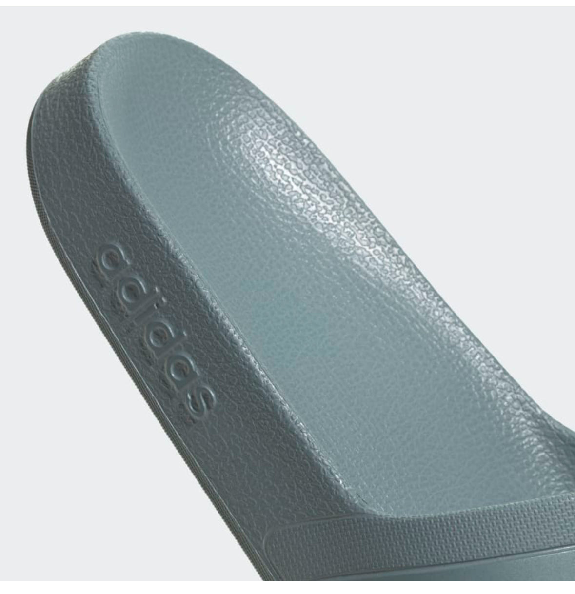 Adilette aqua Slides-Magic Grey Met -Gz1153