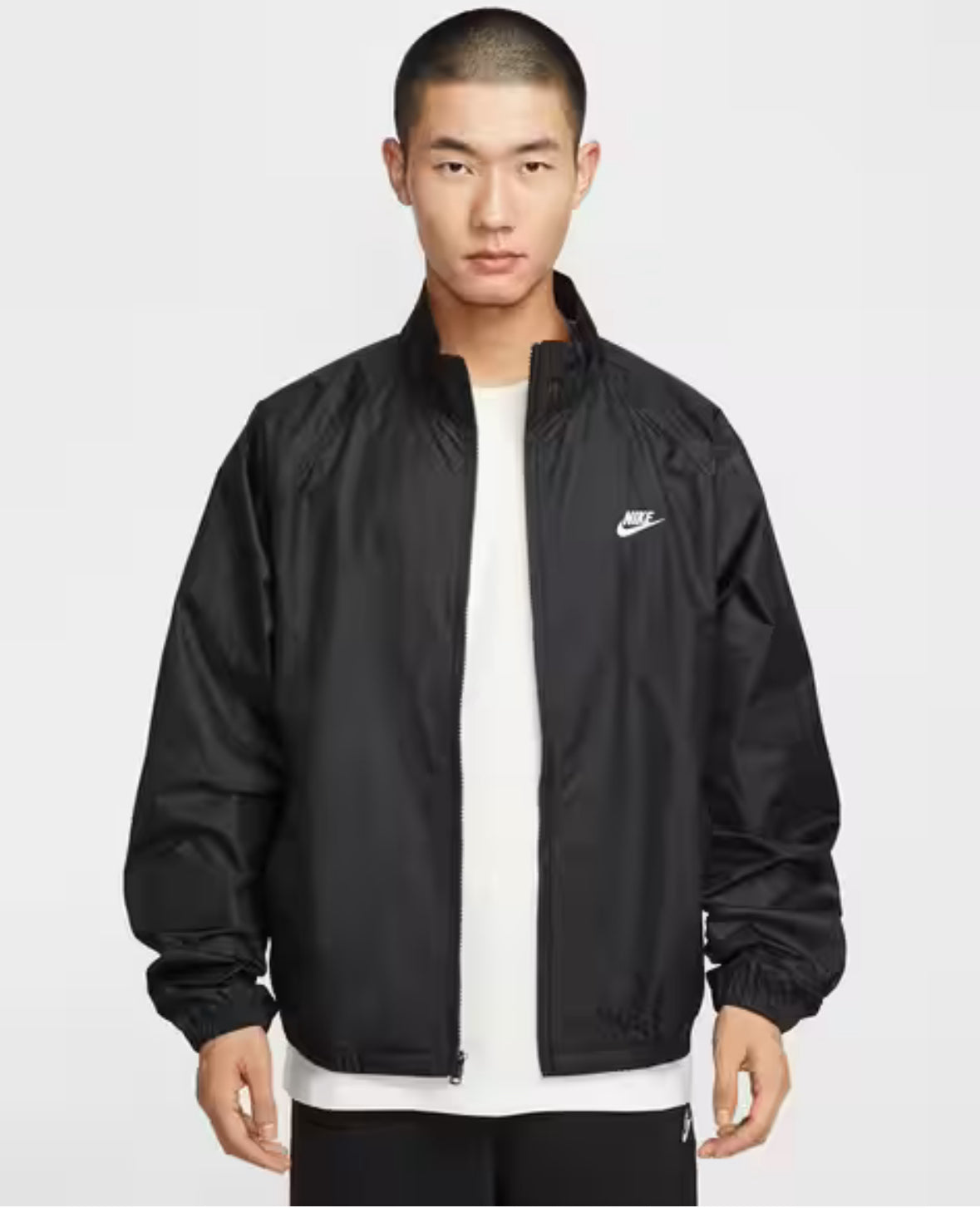 Men Club Woven Regular Fit Bomber Jacket -Hv1140-010