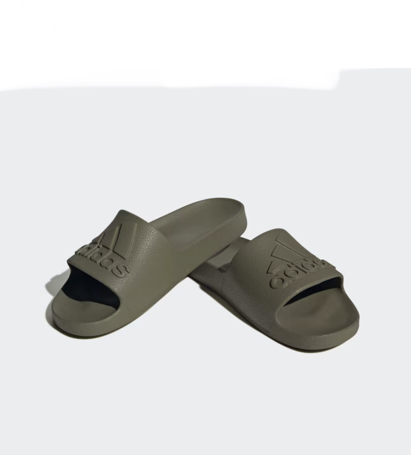 ADILETTE AQUA SLIDES Olive Strata S23 -if7372