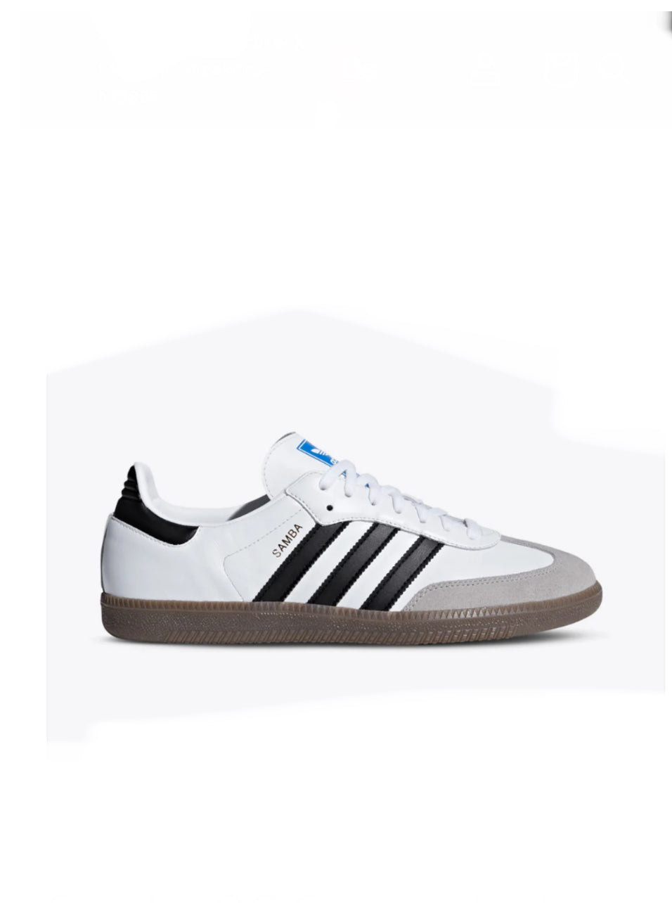 Samba OG Colourblock Lace-Up Sneakers-b75806