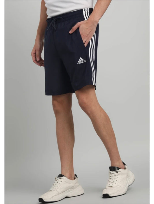 Adidas Solid Blue Shorts-Ic1485