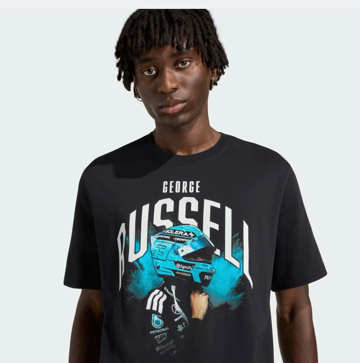 MERCEDES - AMG PETRONAS FORMULA 1 TEAM GEORGE RUSSELL GRAPHIC TEE -Ke7746
