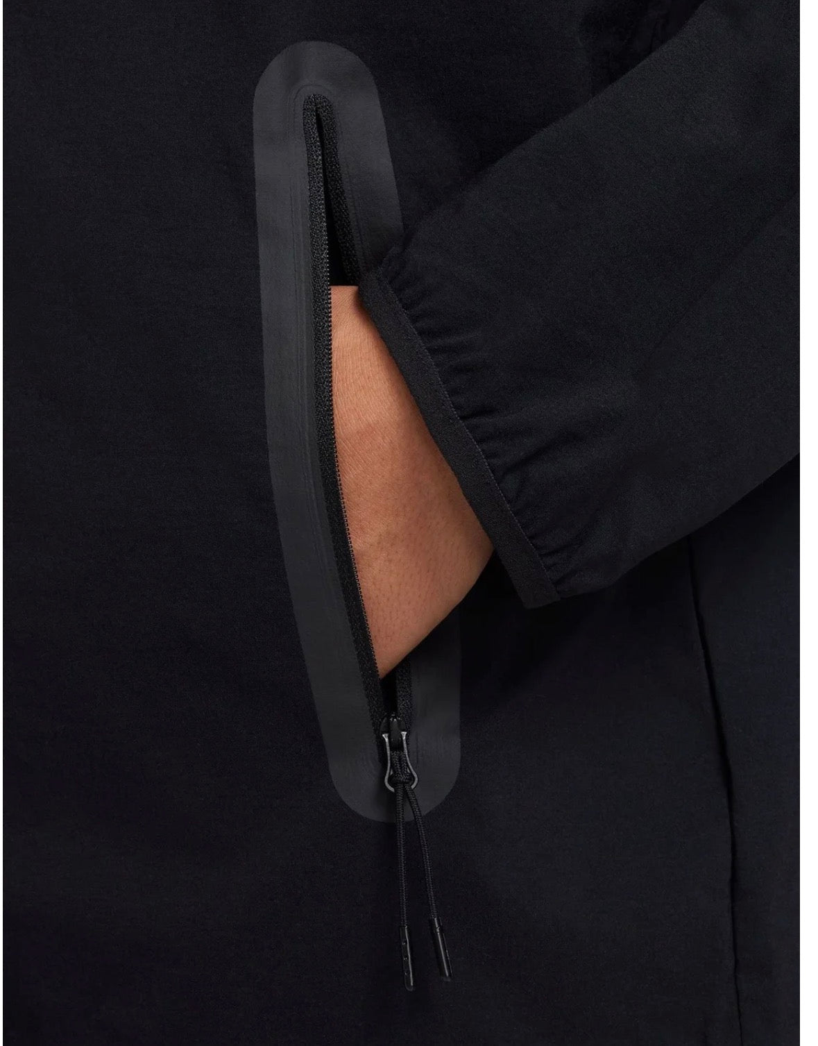 Nike Tech Windrunner Dri-Fit Solid Long Sleeves Hooded Casual Bomber Jacket-Hm7152-010