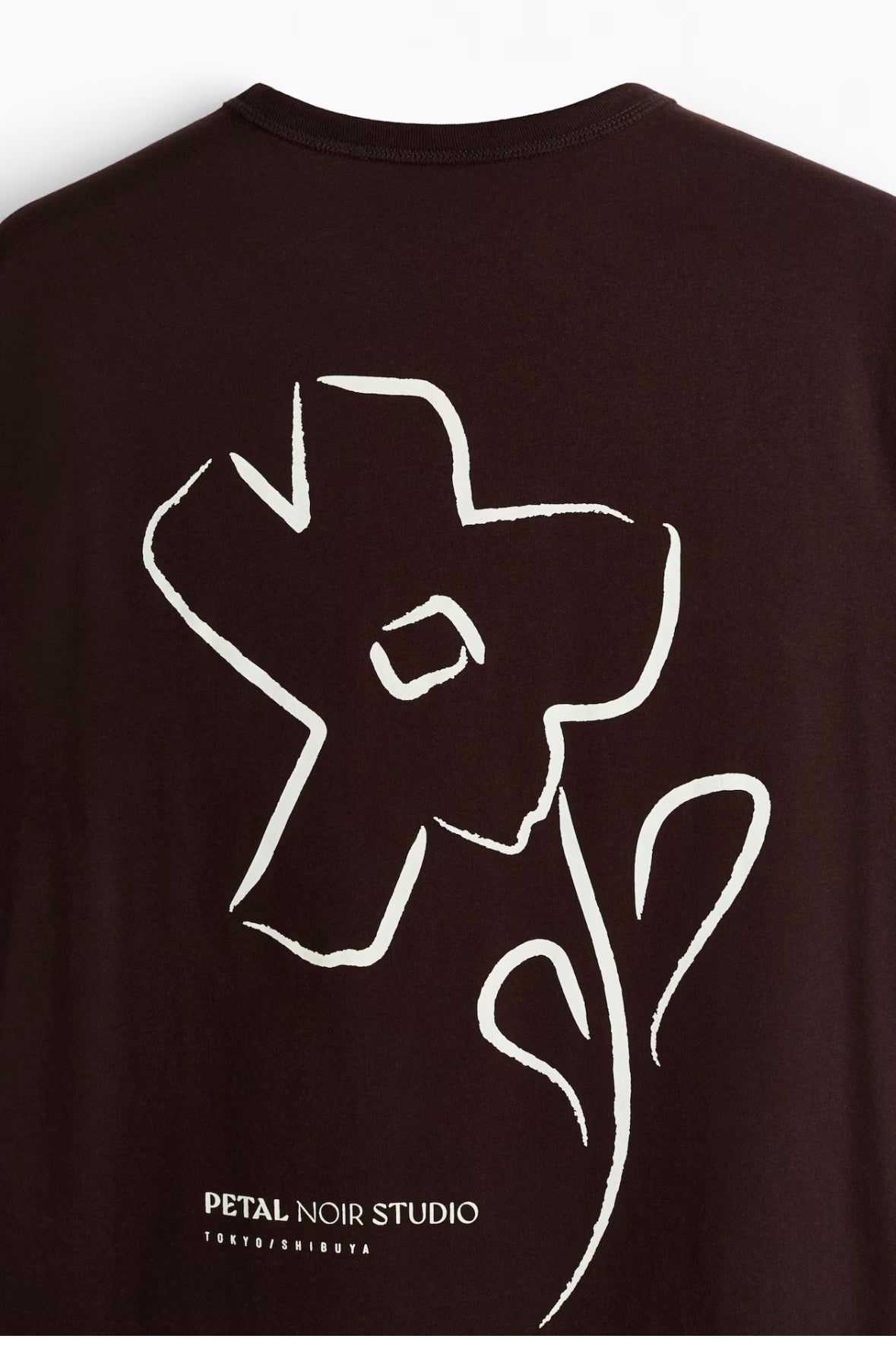 Regular Fit CoolMax T-Shirts-Dark Brown/ Petal Noir Stadio-1321863001