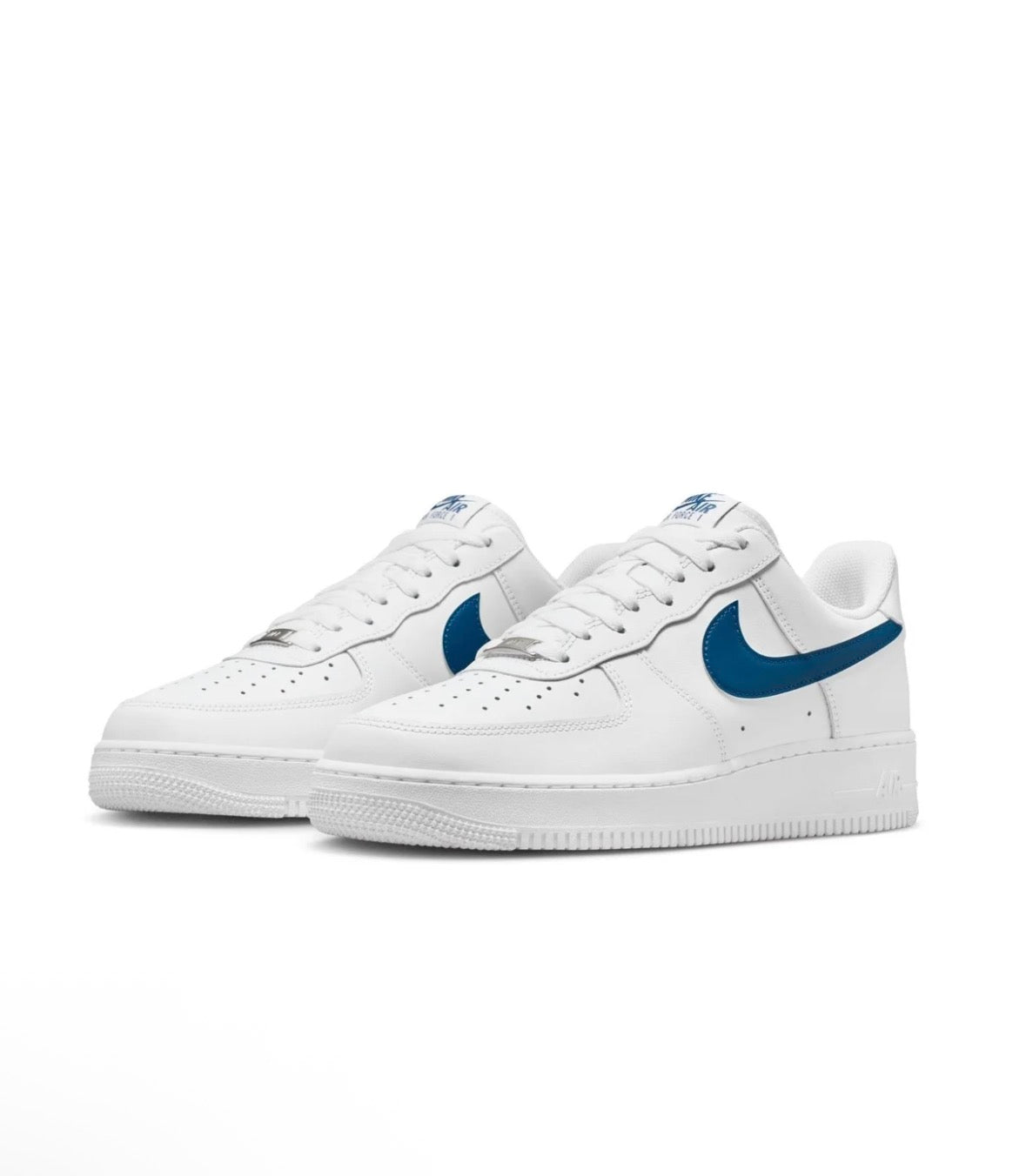 Nike Air Force 1 '07 -White|Court Blue -fj4146-123