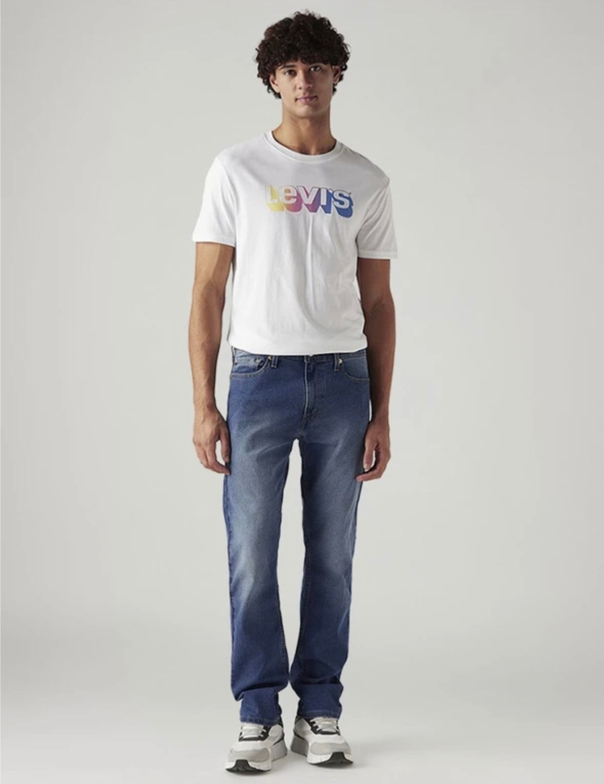 Levis 513 Men Straight fit mid rise Blue-0038i-0041