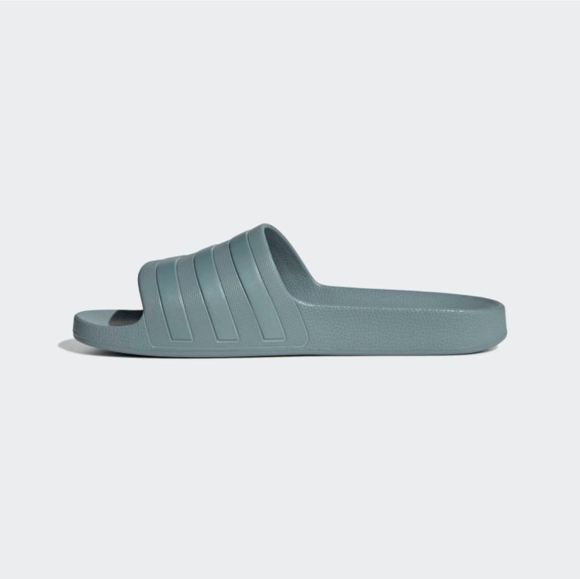 Adilette aqua Slides-Magic Grey Met -Gz1153