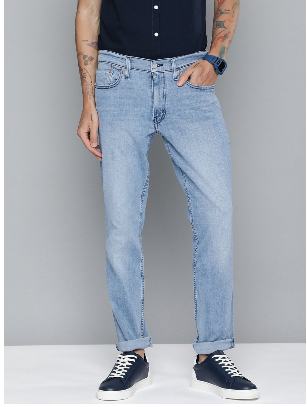 Men 511 Slim Fit Light Fade Stretchable Jeans-18298-1455