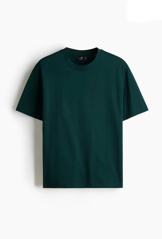 LOOSE FIT T-SHIRT Forest green -1309319002