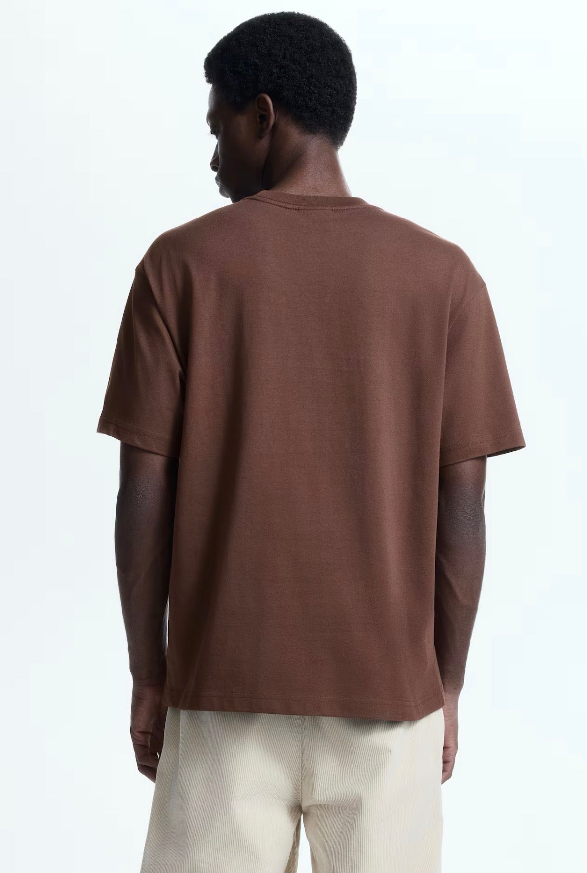 Loose Fit T-Shirts-Brown/Adapt-0967955187