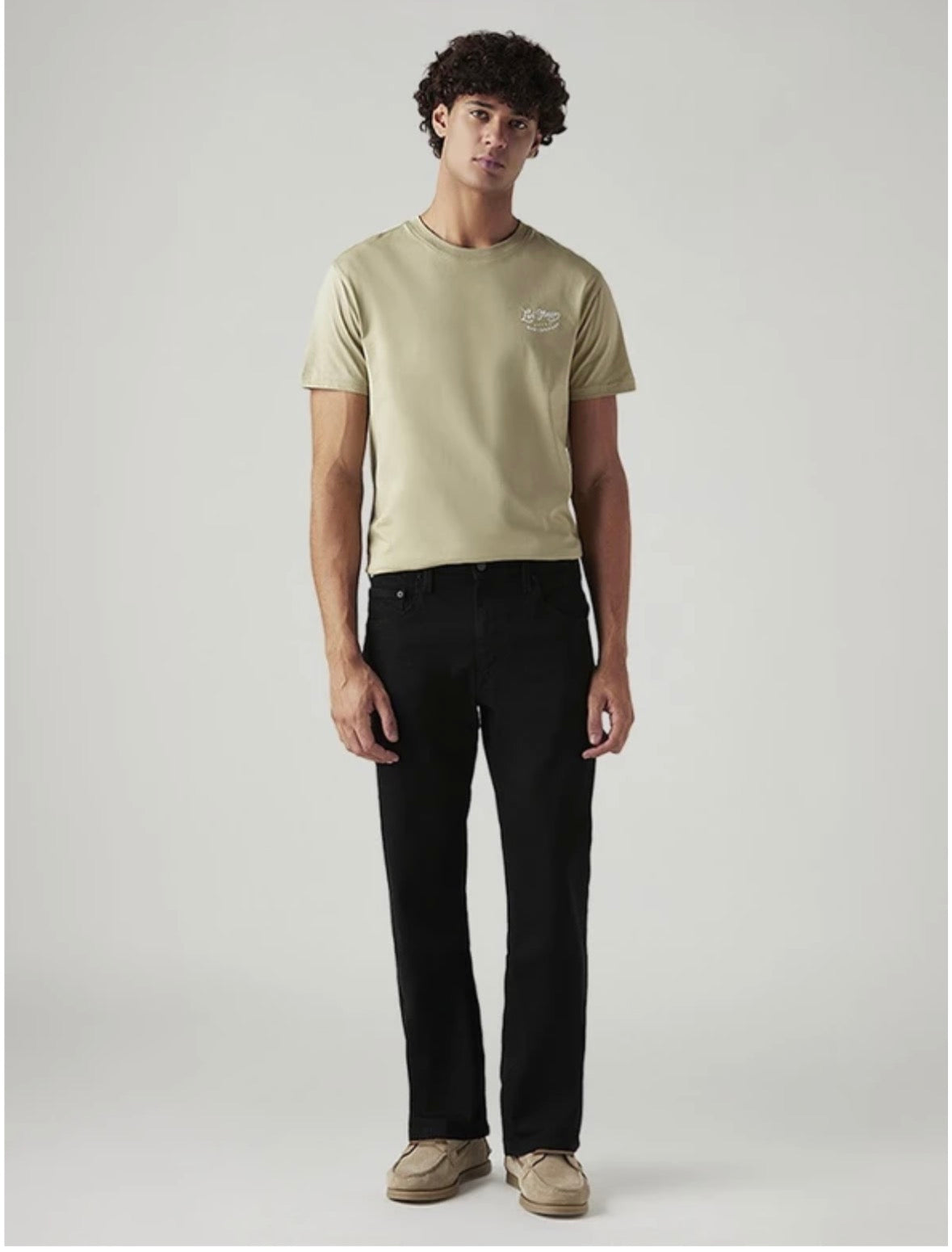 MEN'S 517 BLACK BOOTCUT MID RISE JEANS -0064x-0030