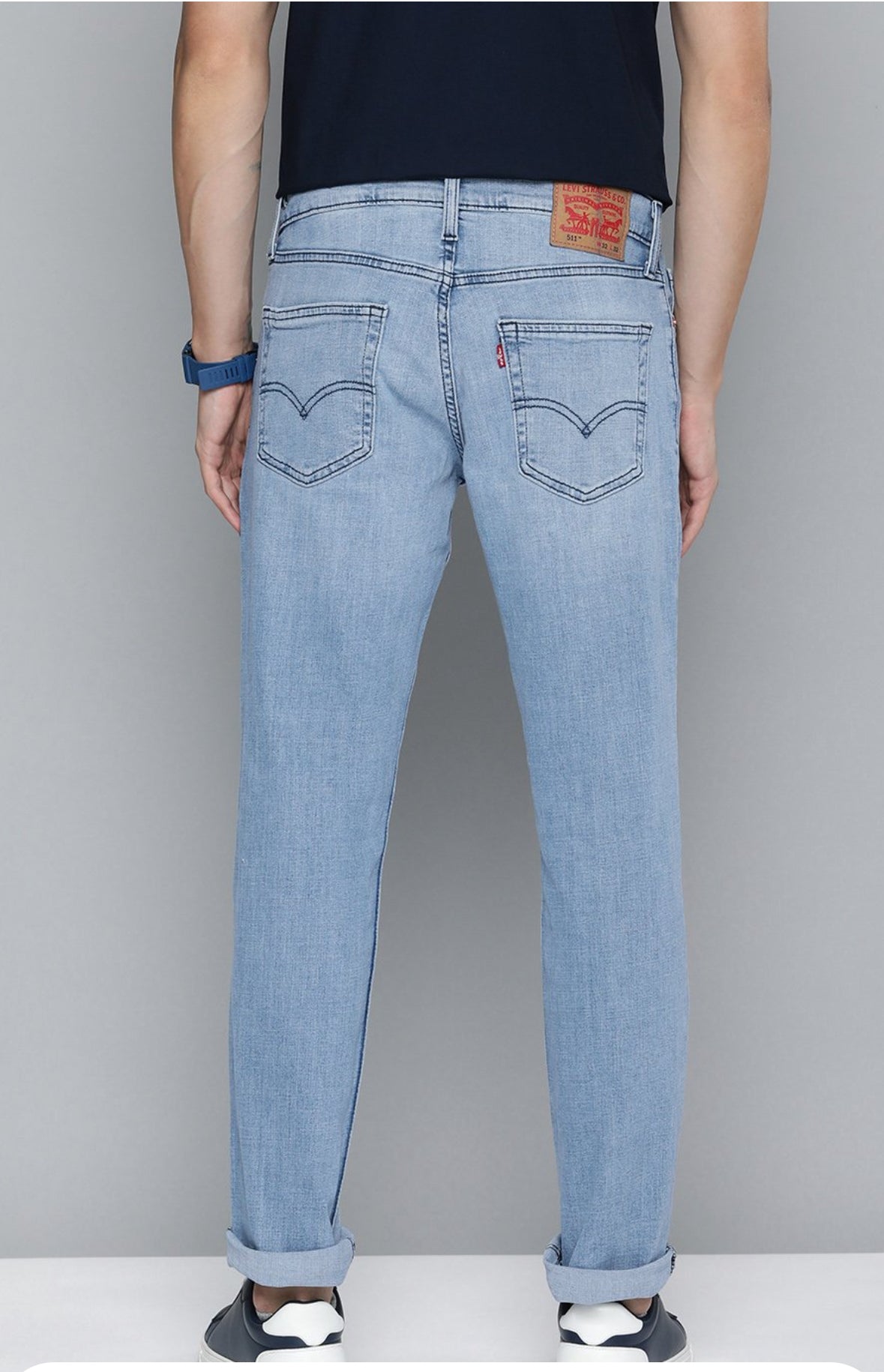 Men 511 Slim Fit Light Fade Stretchable Jeans-18298-1455