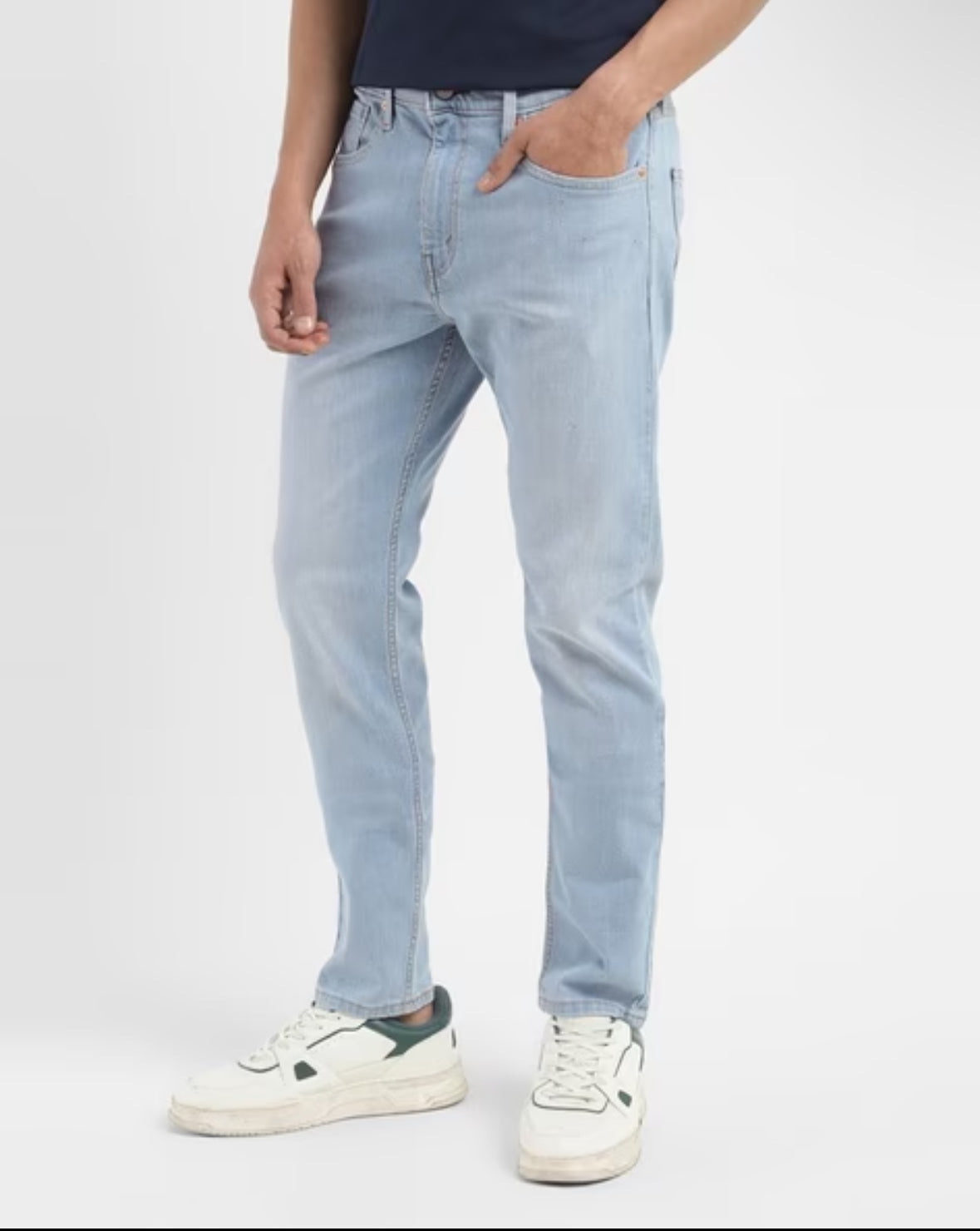 Men Heavily Washed 512 Tapere...