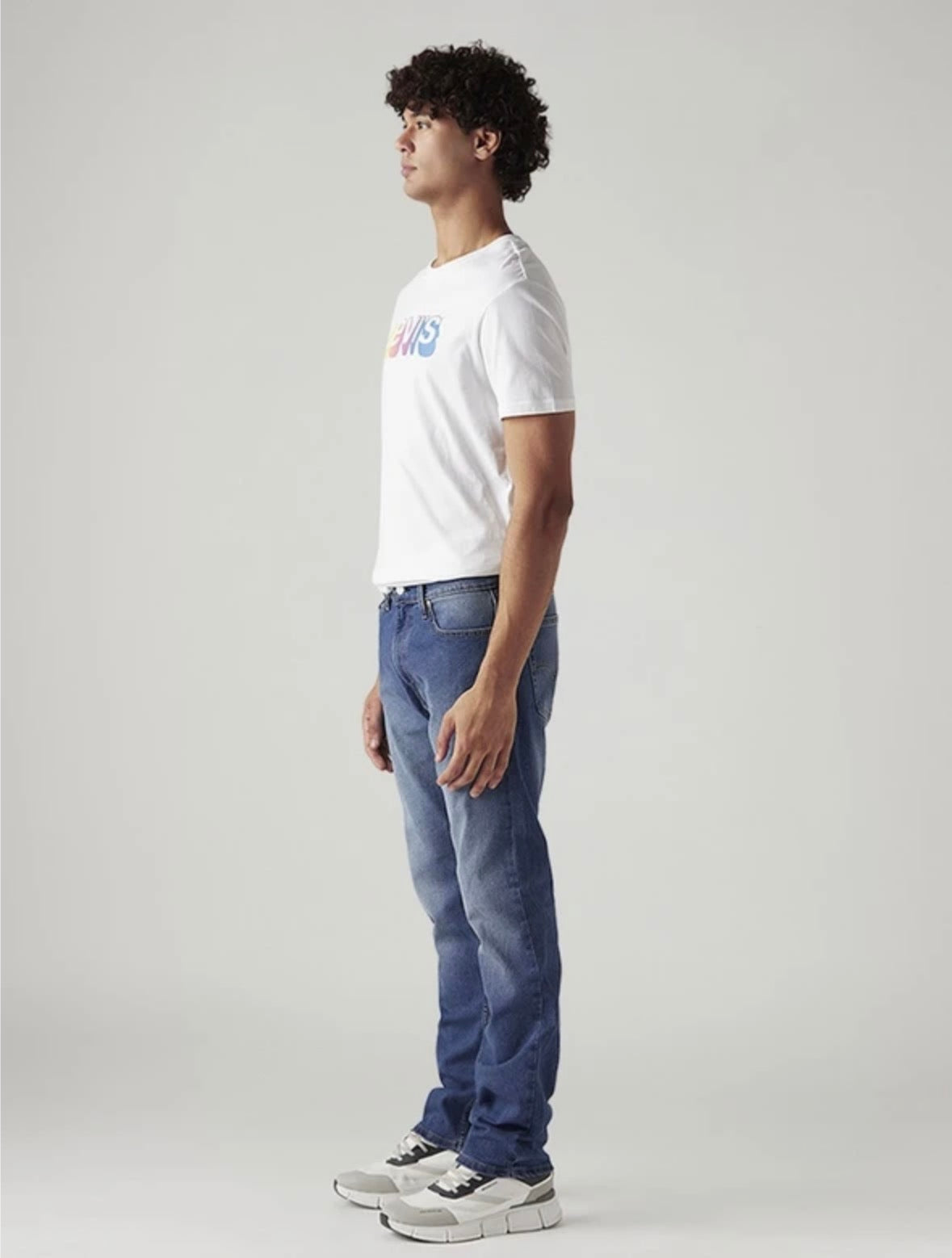Levis 513 Men Straight fit mid rise Blue-0038i-0041