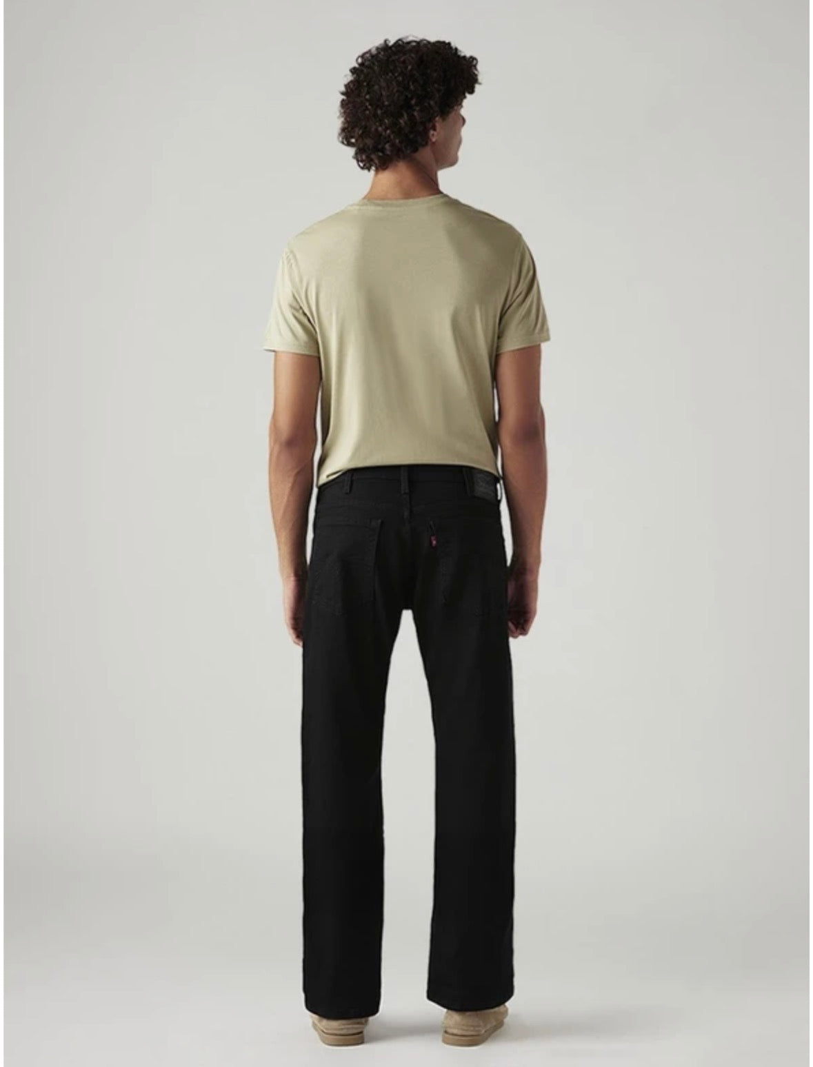 MEN'S 517 BLACK BOOTCUT MID RISE JEANS -0064x-0030