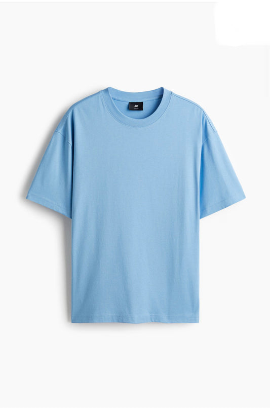 LOOSE FIT T-SHIRT -Light blue -1309319005
