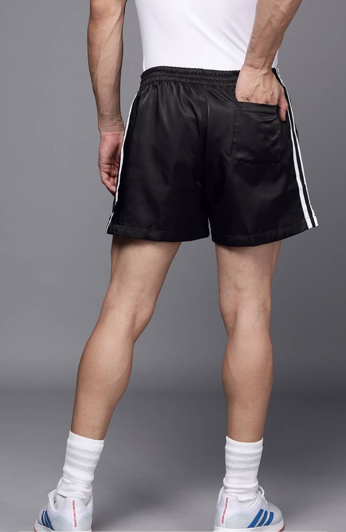 Men Black Football Nations Argentina Woven Shorts-hk7415