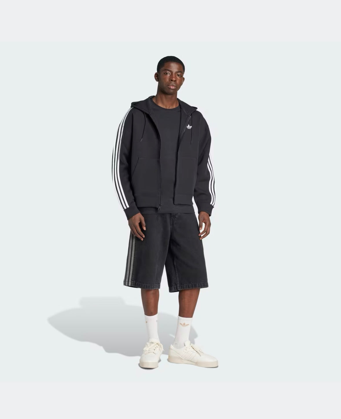 Adidas Adicolour Spacer Oversized Hoodie-Jx1507
