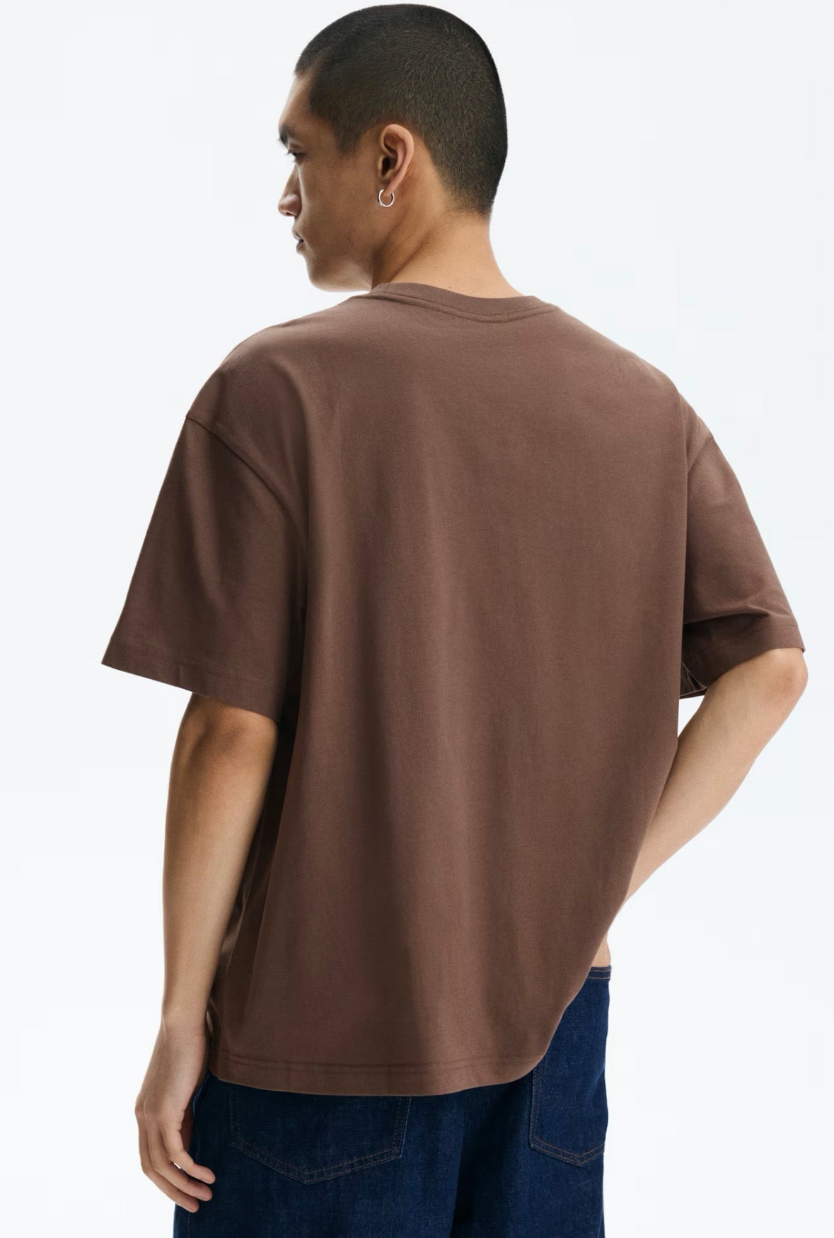 Loose Fit T-Shirts Brown /Van Gogh-0972640170