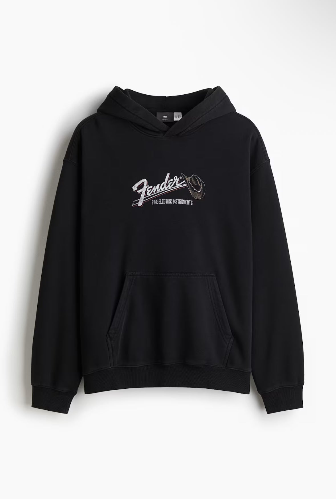 Loose fit Hoodies-Black Fender-1065654068