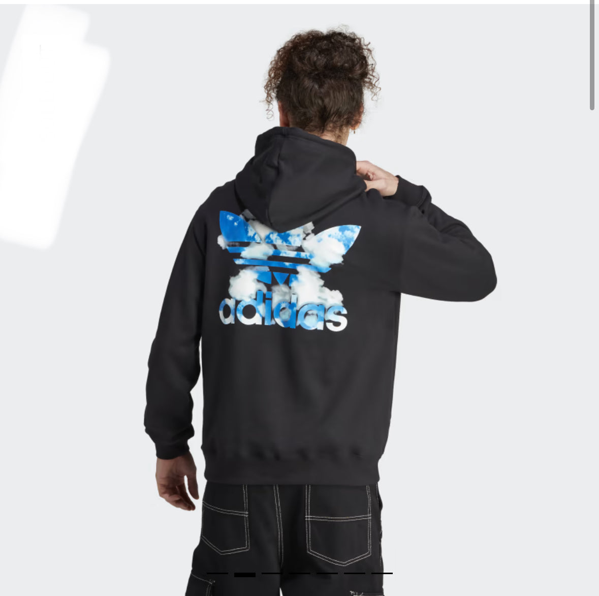 GRAPHICS CLOUDY TREFOIL HOODIE -II8168