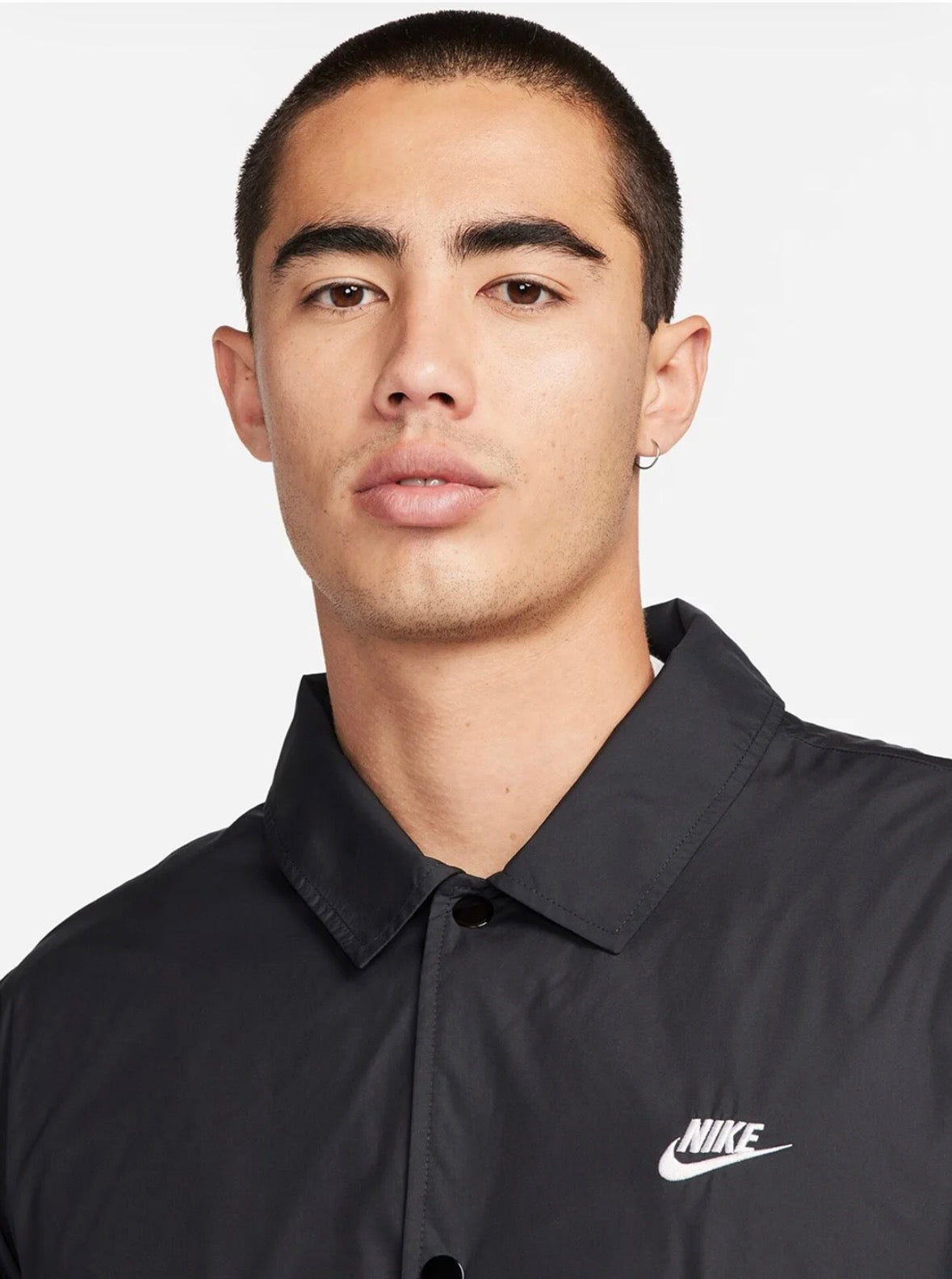 Nike Club Coaches Spread Collar Sporty Jacket -Fn3317-010