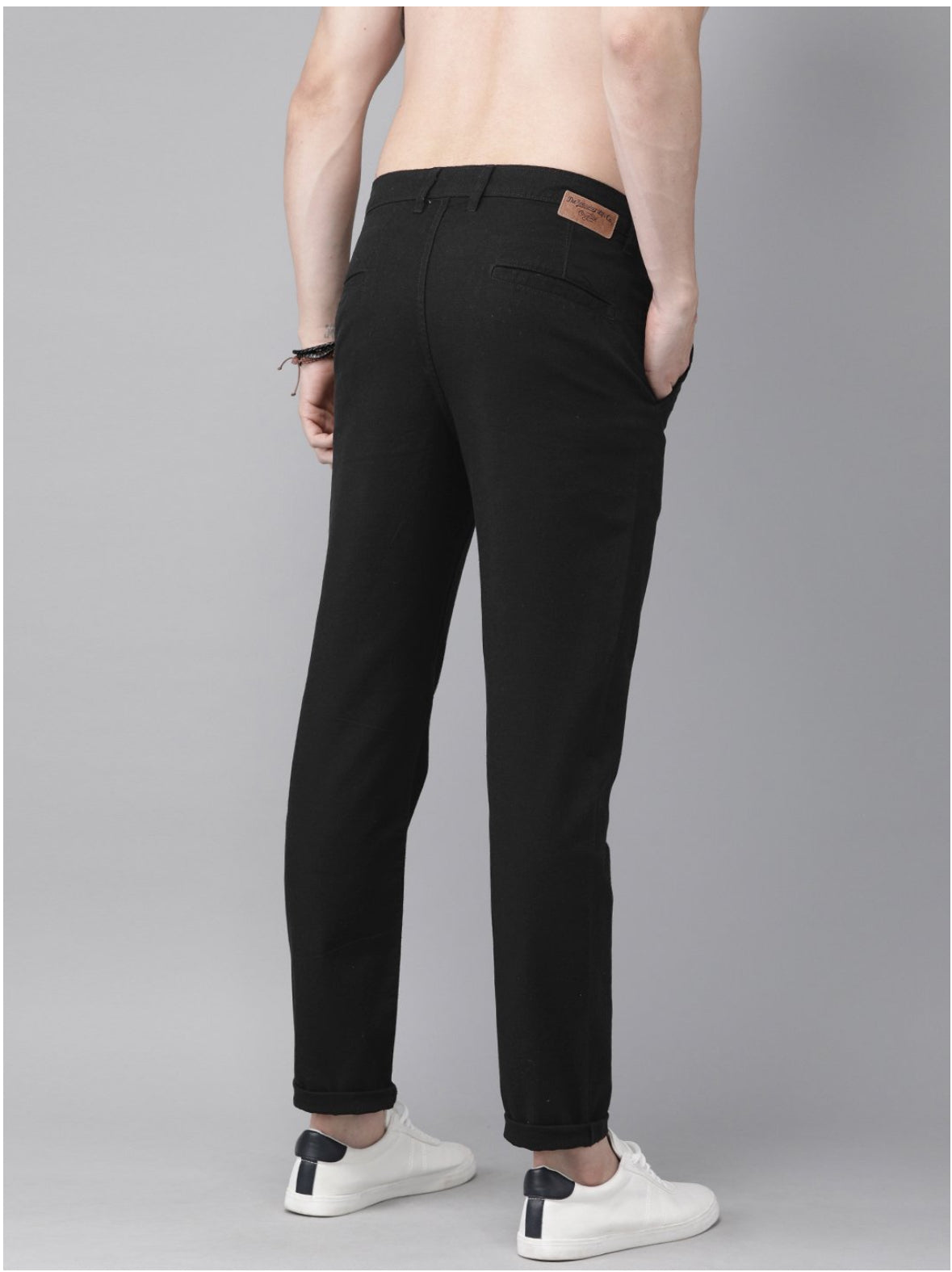 Men Black RegularTrousers          
-black-11201226