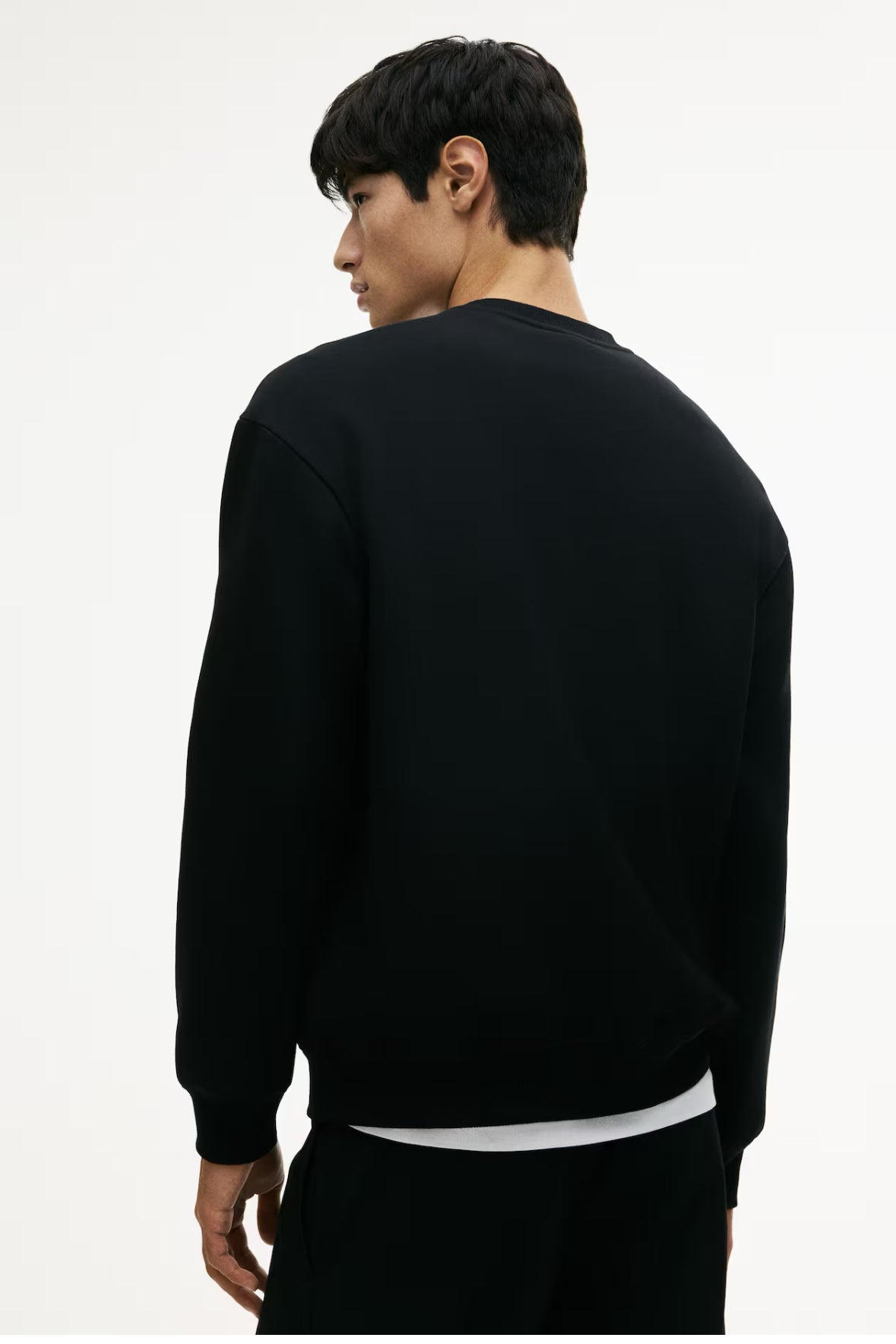 Loose Fit SweatShirt Black-1308076013/0970818001