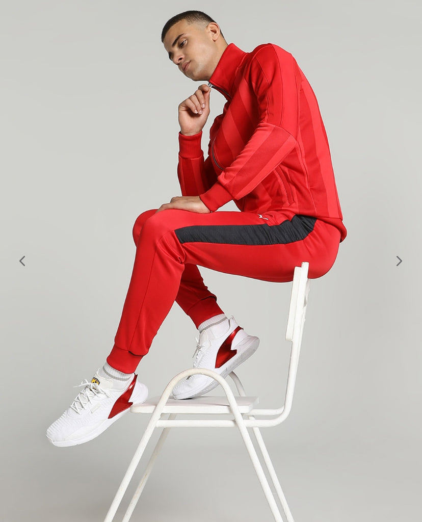 Men Scuderia Ferrari Style T7 Track Jacket-620988 02 – Discount Store