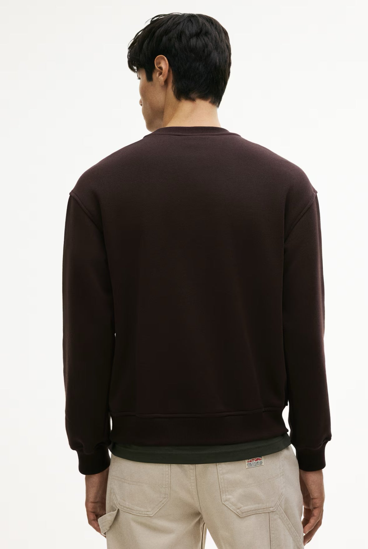 Loose fit sweatshirt Brown-1308076004