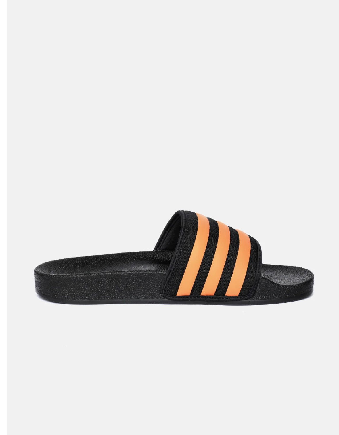 ADILETTE SLIDES Core Black / Bright Orange / Core Black -Jr3626