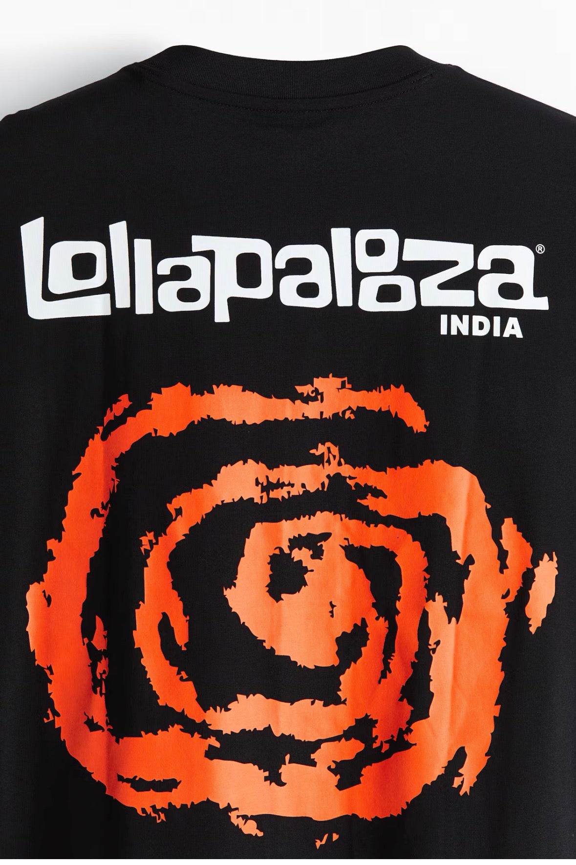 Loose Fit Printed T-Shirts-bLck -lollapalooza-1338233003
