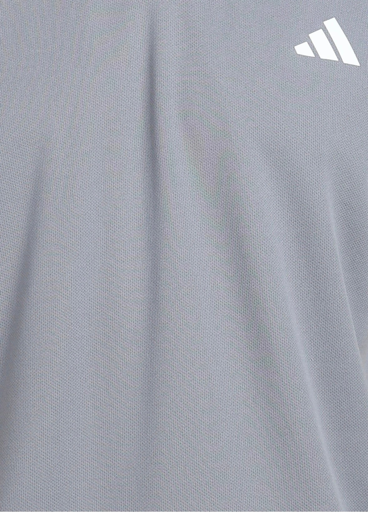 Men Solid Polo neck polyester grey-Je9391